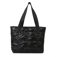 Load image into Gallery viewer, Quilted Cotton Tote Bag – Large Capacity Fashion Ladies Handbag
