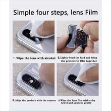 Load image into Gallery viewer, 3pcs in 1 Camera Lens Protector For iPhone 13 11 12 14 Pro Max HD Full Cover Camera Protection For iPhone 14 Plus 13 12 Mini Suit Camera Protective Glass For iphone
