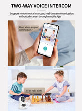 Load image into Gallery viewer, Dual Lens PTZ IP Camera 4000 mA Battery Wireless Auto Track Cctv Security Surveillance Video Full Color Night Vision HD Home Cam
