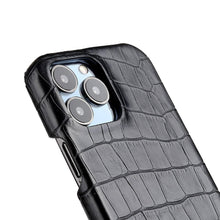 Load image into Gallery viewer, Unique Leather Case For iPhone 13 14 11 12 Pro Max XR X XS Strong Hard Shockproof Cover Green Leather Cover Classic Fashion Case for iPhone Protective Case
