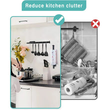 Load image into Gallery viewer, Adhesive Kitchen Paper Towel Holder – Tissue Hanger &amp; Napkin Rack
