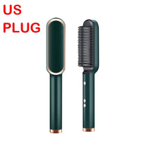 Load image into Gallery viewer, Hair Straightener Professional Quick Heated Electric Hot Comb Hair Straightener Personal Care Multifunctional Hairstyle Brush
