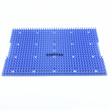将图片加载到图库查看器，Sterilized silicone pad Silicone Pad Mats for Sterilization Tray Case Box Disinfection Mats Surgical Instrument Isolatio
