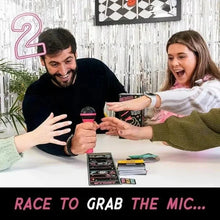 Load image into Gallery viewer, Lucky Egg Grab The Mic – Family Karaoke Board Game for 2-10 Players
