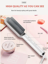 Load image into Gallery viewer, Hair Straightener Professional Quick Heated Electric Hot Comb Hair Straightener Personal Care Multifunctional Hairstyle Brush
