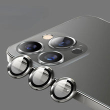 Load image into Gallery viewer, Camera Glass for iPhone 13 Mini Pro Max Glass Protector Camera iPhone 13 Protective Glass iPhone 13 Pro Max Screen Protector  Camera Cover Circle Tempered Glass Protector
