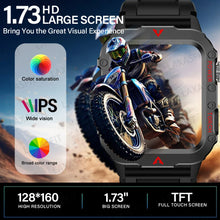 Load image into Gallery viewer, LAXASFIT 2024 Outdoor Military Men's Smart Watch Bluetooth
