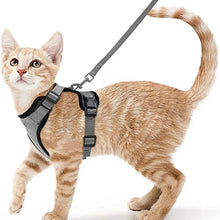 Load image into Gallery viewer, Cat Harness and Leash – Soft Adjustable Escape-Proof Vest for Walking Cats
