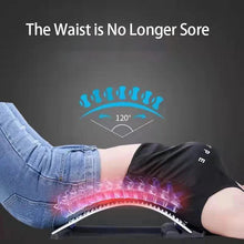 Load image into Gallery viewer, Adjustable Back Stretcher – Lumbar Support Pain Relief Board
