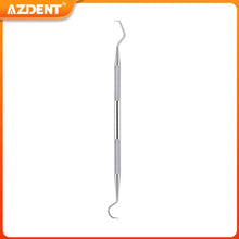 Load image into Gallery viewer, AZDENT Dental Teeth Cleaning Kit Mouth Mirror Tweezers Elbow Probe Triangle Shovel Stainless Steel Dentistry Tools Instrument
