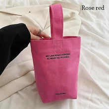 Load image into Gallery viewer, Casual Handbags Canvas Shoulder Crossbody Bags Large Capacity Shopper Bag  Letters Shoulder Crossbody Bags Purse
