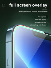 Load image into Gallery viewer, 2Pcs Luminous Protective Glass For iPhone 14 13 12 11 Pro Max X XR XS Screen Protector For 7 8 6 Plus SE3 Glowing Tempered Glass  Luminous Glowing Tempered Glass Screen Protector for iPhone
