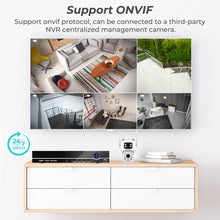 Load image into Gallery viewer, 8MP 4K Outdoor Wifi Security Camera Dual Lens Dual Screens Video Surveillance Camera Home Smart Human Detection ICSEE APP

