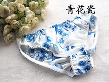 Load image into Gallery viewer, Lingerie Mid Rise 100% Natural Silk Briefs Mulberry Silk Panties Women's Underwear
