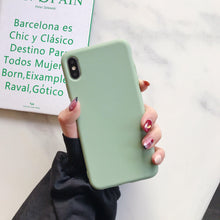 将图片加载到图库查看器，Ultra Thin Slim Fit Soft Grip Anti-Scratch Protective Cover Thicker Candy Phone Case for iPhone Soft Silicon Back Phone Cover for iPhone 12 13 Pro Max iphone Case
