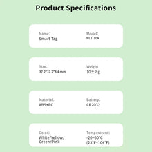 Load image into Gallery viewer, 4PCS Smart Tag iPhone GPS Tracker Air tag Work with Apple Find My APP Offers Security-protection Pets From Getting Lost

