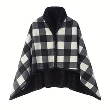 将图片加载到图库查看器，Wearable Blanket Shawl – Flannel Lazy Office Wrap
