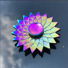 Load image into Gallery viewer, Metal Rainbow Fidget Spinner – Colorful EDC Hand Spinner Toy for Kids &amp; Adults | Anti-Anxiety Stress Relief Finger Spinner Gift
