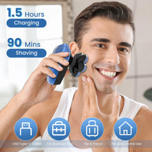 Load image into Gallery viewer, 5 in 1 Electric Head Shaver for Bald Men 7D Floating Cutter Beard Trimmer Clipper Waterproof Shaving Men Grooming Kit
