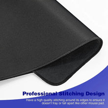 Load image into Gallery viewer, XXL Black Gaming Mouse Pad – Large Non-Slip Rubber Desk Mat for Keyboard, PC &amp; Laptop
