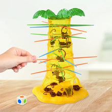 将图片加载到图库查看器，Multiplayer Tabletop Climbing Monkeys Game – Fun Interactive Parent-Child Board Game, Educational Rolling Monkey Toy for Kids
