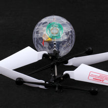 将图片加载到图库查看器，Colorful Mini Drone Shinning LED RC drone Flying Ball Helicopter Light Crystal Ball Induction Dron Quadcopter Aircraft Kids Toys
