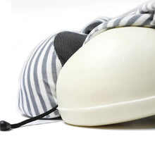 Load image into Gallery viewer, Soft Travel Pillow U Shaped Travel Healthcare Memory Foam Neck Cervical Airplane Pillow Neck Cushion
