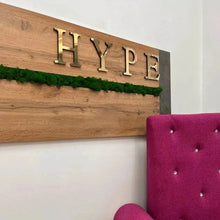 Load image into Gallery viewer, Gold Mirror 3D Letter Wall Stickers – Acrylic Peel &amp; Stick Decor
