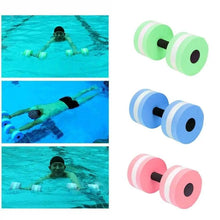 将图片加载到图库查看器，1Pc Multicolor Floating Water Dumbbell Pool Fitness Equipment Aquatic Exercise Dumbbells for Water Sports Women Men Children
