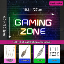 Load image into Gallery viewer, Game Room Neon Sign LED Signboard For Gamer Room Playstation luminous ads for business Teenager Room Wall Decor Light Gamer Gift
