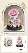 将图片加载到图库查看器，Eternal Flower Bouquet Bonsai Potted Plant Micro Building Blocks Model Home Decoration Puzzle Toys Kids Birthday Christmas Gifts
