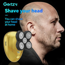 将图片加载到图库查看器，Men's 5-in-1 electric shaver with 5 rotating blades, USB charging, multifunctional personal beauty set

