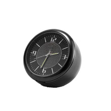 将图片加载到图库查看器，Car Clock Luminous Mini Automobiles Internal Stick-On Digital Watch Mechanics Quartz Clocks Auto Ornament 40mm 43mm
