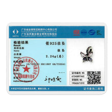 将图片加载到图库查看器，Original 925 Sterling Silver Colorful Butterfly Charms Beads - Fit S925 Bracelet &amp; Necklace, Zircon Accents, Fine DIY Birthday Jewelry Pendant
