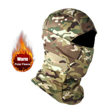 Load image into Gallery viewer, Winter Fleece Camouflage Balaclava - Cold-Proof Full Face Mask for Skiing &amp; Cycling

