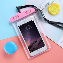 Load image into Gallery viewer, Water Proof Cases For iPhone 12 Cover Pouch Cases For iPhone  XS MAX 8 7 6 s Plus Universal Waterproof Case Universal Waterproof Cell Phone Bag/Holder for iPhone Case &amp; Strap
