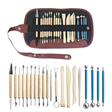 Load image into Gallery viewer, Pottery Clay Sculpting Tools Kit - 8-61 Pcs for Carving, Shaping &amp; Modeling
