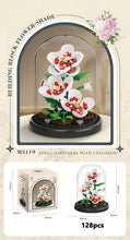 将图片加载到图库查看器，Eternal Flower Bouquet Bonsai Potted Plant Micro Building Blocks Model Home Decoration Puzzle Toys Kids Birthday Christmas Gifts
