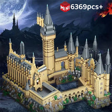Load image into Gallery viewer, New Magic Castle Micro Building  Blocks Light Up Street View Architecture Creative MOC Model Kit  Kids Christmas Birthday Gifts
