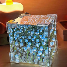 Load image into Gallery viewer, Handmade DIY Tulip Flower Cube Night Light GT Full Set of Material Package Room Decoration Couple Birthday Gift Night Light
