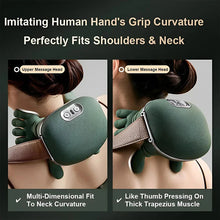 将图片加载到图库查看器，Bionic Neck Shoulder Massager N7 Kneading Pillow for Full Body Relief
