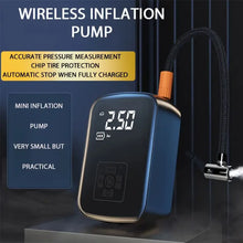 Load image into Gallery viewer, LEIBOO Wireless Car Air Compressor Air Pump Electric Tire Inflator Pump for Motorcycle Bicycle AUTO Tyre with Digital Display
