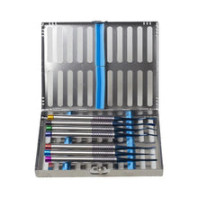 Load image into Gallery viewer, Dental Sterilization Tray Case Box Holder  Autoclave Sterilizer Teaching Instruments Dental Cassette File Burs Disinfection Tray
