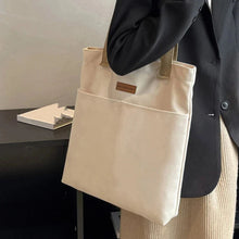 将图片加载到图库查看器，Women’s Canvas Tote Bag – Large Capacity Sewing Thread Handbag
