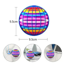 将图片加载到图库查看器，Flying Spinner Ball with LED Lights – Hand-Controlled Boomerang Toy for Kids &amp; Adults, 360° Rotating Indoor Outdoor Hover Ball
