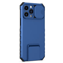 Load image into Gallery viewer, Unique Cover with Camera Protection Heavy Duty Shockproof Protective iPhone 13 Pro Case ShockProof Case For iPhone 13 12 11 Pro Slide Camera Protection Case Dual Layer Armor Case Back Cover
