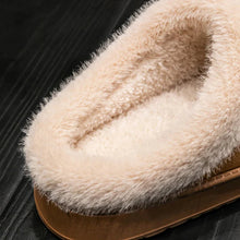 将图片加载到图库查看器，Fashion Women Fluffy Slippers for Autumn and Winter Indoor EVA Thick Sole Anti-Slip and Warm Unisex Slippers for Winter
