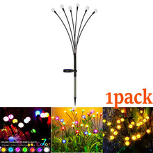Load image into Gallery viewer, 12Pack Solar LED Starburst Firefly Lights – IP66 Waterproof Garden &amp; Lawn Decoration
