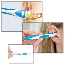 Load image into Gallery viewer, Ear Wax Remover Tool – Soft Silicone Ear Cleaner with 16 Replacement Tips
