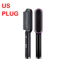 Load image into Gallery viewer, Hair Straightener Professional Quick Heated Electric Hot Comb Hair Straightener Personal Care Multifunctional Hairstyle Brush
